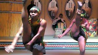 High energy "African Cancan" performance