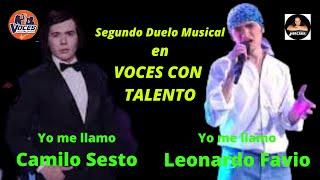 ¡Batalla Épica! Leonardo Favio vs. Camilo Sesto: ¿Quién Ganará el Duelo Musical?  Yo me llamo 2023