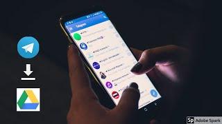 Download Any Telegram Videos Through Google Drive