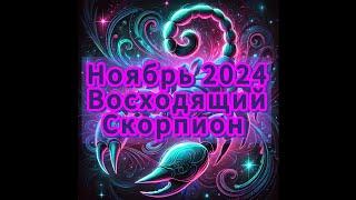 Восходящий СКОРПИОН  Ноябрь 2024 #гороскоп #джйотиш