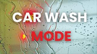 Tesla Car Wash Mode in Action: Real-Life Automatic Wash Demo!