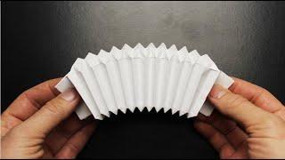 How to make an accordion out of paper. Origami accordion