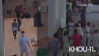 Raw: Video of person of interest in Memorial City Mall chaos