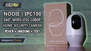 Nooie - 360° Wireless 1080P Security Camera | With Motion Tracking & IR Night Vision [REVIEW]