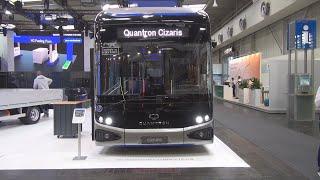 Quantron Cizaris 12 EV City Bus (2023) Exterior and Interior