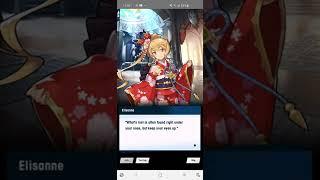 Dragalia Lost - Kimono Elisanne Story Episode 1: A Bunlucky New Year