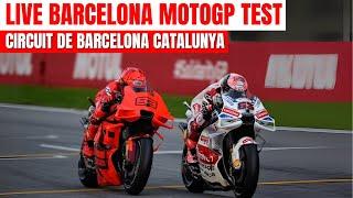 Live MotoGP Today Barcelona MotoGP Test - Marc Marquez Ducati Lenovo 2025