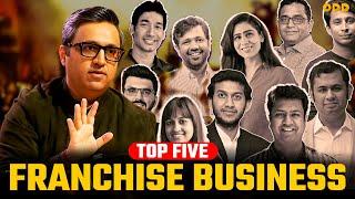 Top Five Franchise Business in India | Franchise in India | Digitalodd