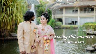 Indian Thai Traditional Royal Wedding in Thailand | Mukesh & Laya Wedding | Indian Thai Couple