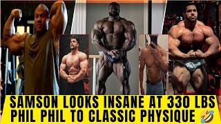 Samson looks monstrous + Phil Heath to Classic + Can Derek reclaim the Olympia title + Juan+Matheus