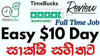 Timebucks Review 2024 With Live Payment Proof