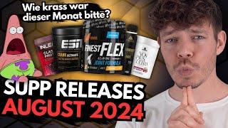 Was gibt's Neues auf dem Supplement Markt? - Releases vom August 2024 | Fitness Food Corner