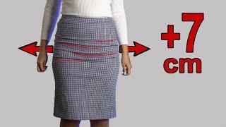  Sewing trick. How to expand a skirt that is already too small for you