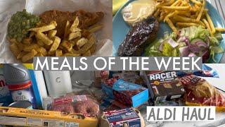 ALDI HAUL AND MEALS OF THE WEEK | dinner inspiration | uk family of 4 weekly shop | what we eat|