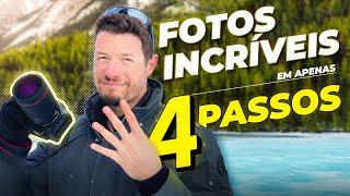 FOTOGRAFIAS INCRÍVEIS de Qualquer Coisa em 4 PASSOS