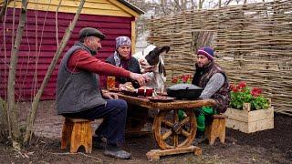 Cooking Lunch for Gardeners, Outdoor Cooking