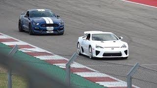 Lexus LFA laps at COTA