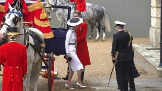 UK Princess of Wales arrives at Trooping the Colour, her first public event in six months | AFP