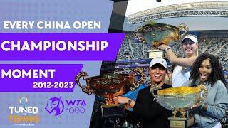 Every China Open Championship Point and Trophy Lift | 2012-2023