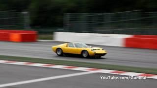 Lamborghini Miura P400 S AWESOME sound! 1080p HD