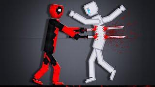 Torturing Ragdolls As Deadpool In People Playground…