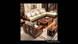 Wooden Sofa Set Design #sofasetdesign #mukeshfurniture