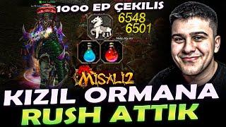 MİSALİ 2 - KIZIL ORMANA RUSH ATTIK !! PERMA ŞEBNEMLER 3/2 TAMAM !! #metin2 #metin2pvp #misali2