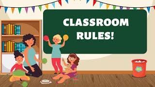 Anus FunLand:  Fun Classroom Rules for Kids | Learn & Play Together Classroom Rules  #classroomrules