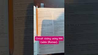 NM Cables (Romex) must be sized to the 60C column of Table 310.16 as required by 334.80.
