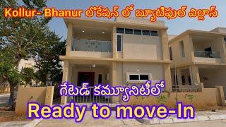 Brand New Duplex Villas For Sale At Kollur Patancheruvu | Hyderabad