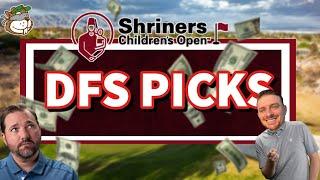 Shriners Children's Open 2022 DFS Picks and Lineup Tips!