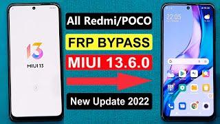 All Redmi/Poco MIUI 13 FRP Unlock Android 12/Google Account Lock Bypass/Without PC 100% Easy Method