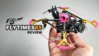 FLYWOO FLYTIMES 85 2S Review! Impressive Agile & Safe Sub100g 4K Recording FPV Drone!