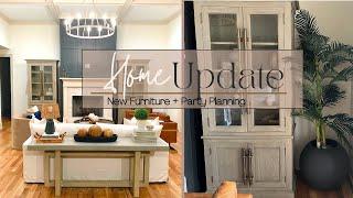 Home Update | New Furniture | Birthday Party Updates | New Construction Home | House to Home