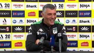 John Aloisi | Press Conference | Wellington Phoenix v Western United