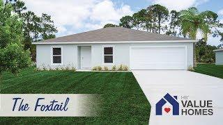 HB Value Home Foxtail Floorplan - Affordable New Homes in Florida