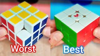 WORST to BEST Rubik's cube!