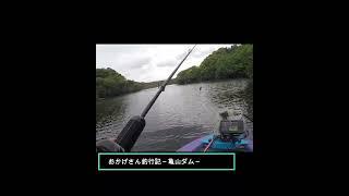 GW亀山でドン！　【ショート版】その１　～亀山湖・バス釣り～　Okagesan fishing notes Lure Fishing Large mouth bass