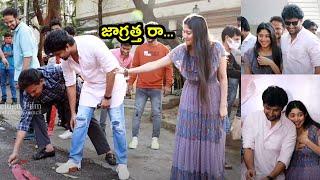 Actor Nani And Sai Pallavi CUTE Visuals At Shyam Singha Roy Success Celebrations | TFPC