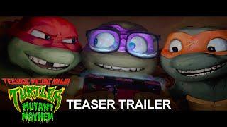 Teenage Mutant Ninja Turtles: Mutant Mayhem | Teaser Trailer (2023 Movie) - Seth Rogen