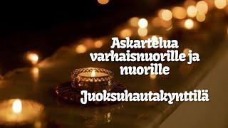 Askartelua varhaisnuorille ja nuorille - Juoksuhautakynttilä