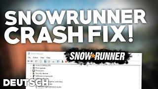 Snowrunner: CRASH/STÜRZT ab BEHEBEN! | Problemlösung | Crash fix Deutsch | 2024