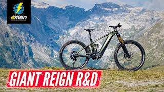 Research And Development Behind The 2022 Giant Reign E+ E-Enduro Bike