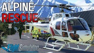 CowanSim H125 | Alpine Lodge HEMS mission | 'Stunning Helicopter!' | Microsoft Flight Simulator