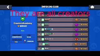 Brawl Stars creators club...