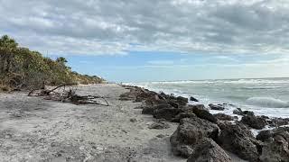 CASPERSEN beach Florida -shark teeth hunting