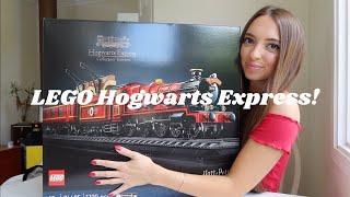 Building the GIANT LEGO Harry Potter Hogwarts Express Collector's Edition