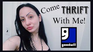 Come Thrifting With Me At Goodwill! (VLOG) - Mamie Hades