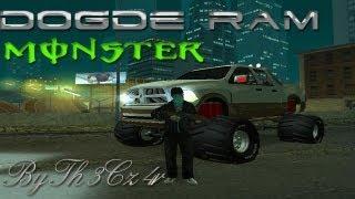 Dodge Ram Monster Truck 2012 By Th3Cz4r [GTA San Andreas]