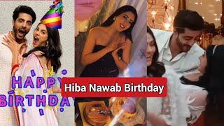 Hiba Nawab Birthday Party On Jhanak Set | Krushal-Hiba Dance | Shaheer Sheikh Wishes Hiba Nawab